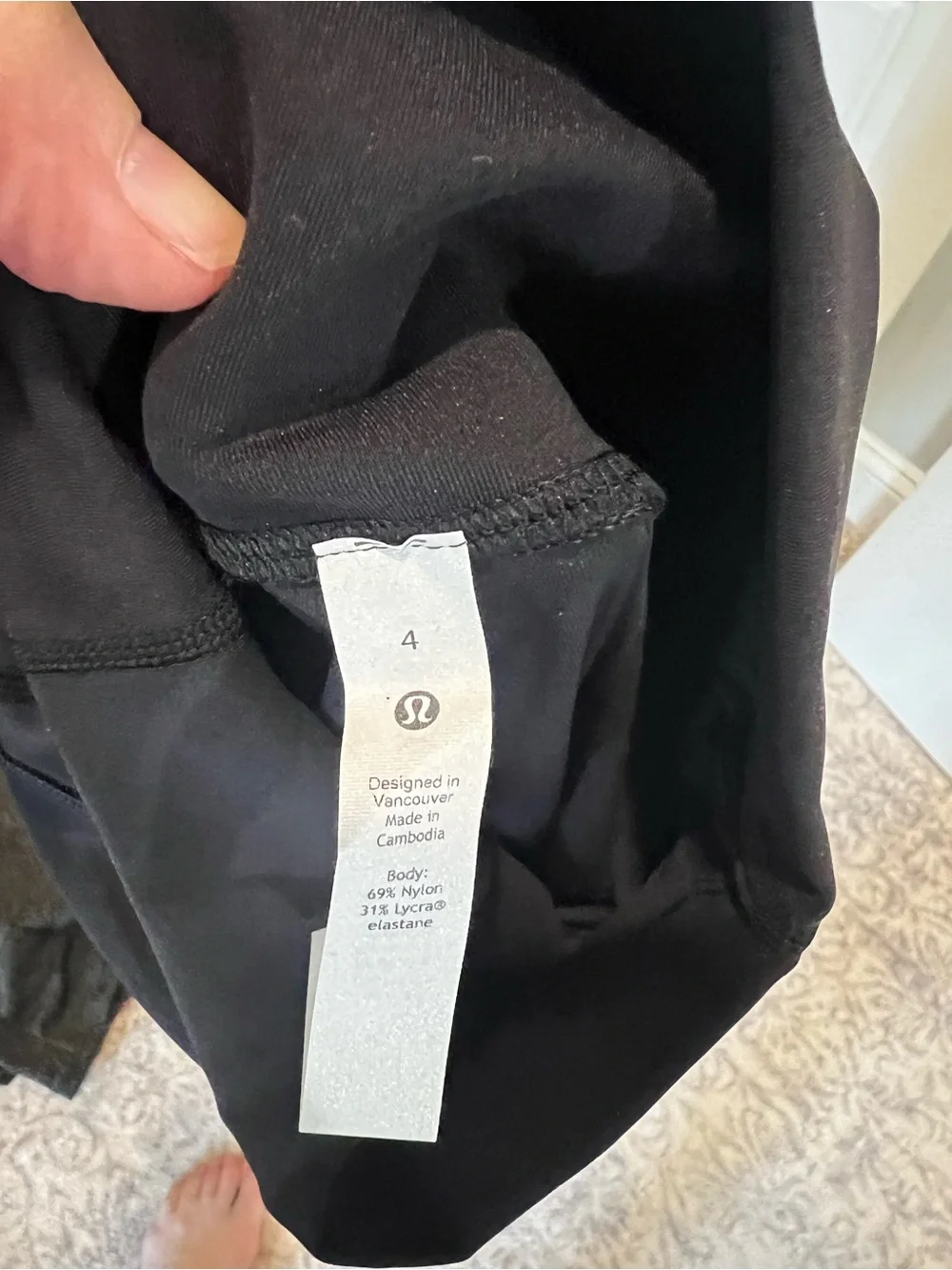 lululemon athletica Black High-Rise Leggings